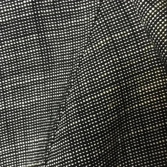 LAFAYETTE 148 WO SZ 4 SUIT JACKET BLACK SMALL PLAID HOOD SOLID CLEAN CONDITION - Picture 5 of 11